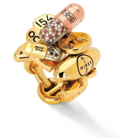 Damien Hirst Pill Ring alt