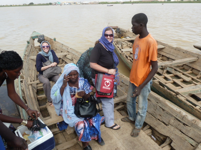 Crossing Senegal in pirogue