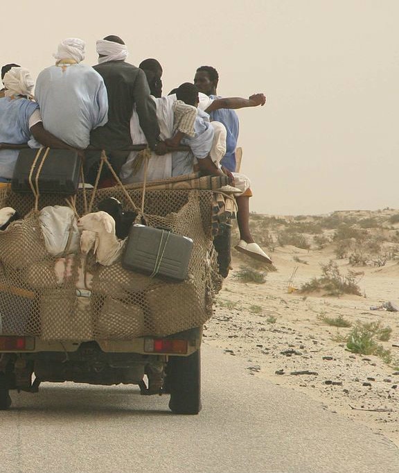 Road to Senegal river