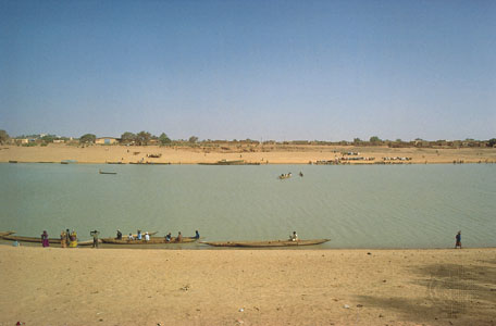 Senegal river at Kaedi