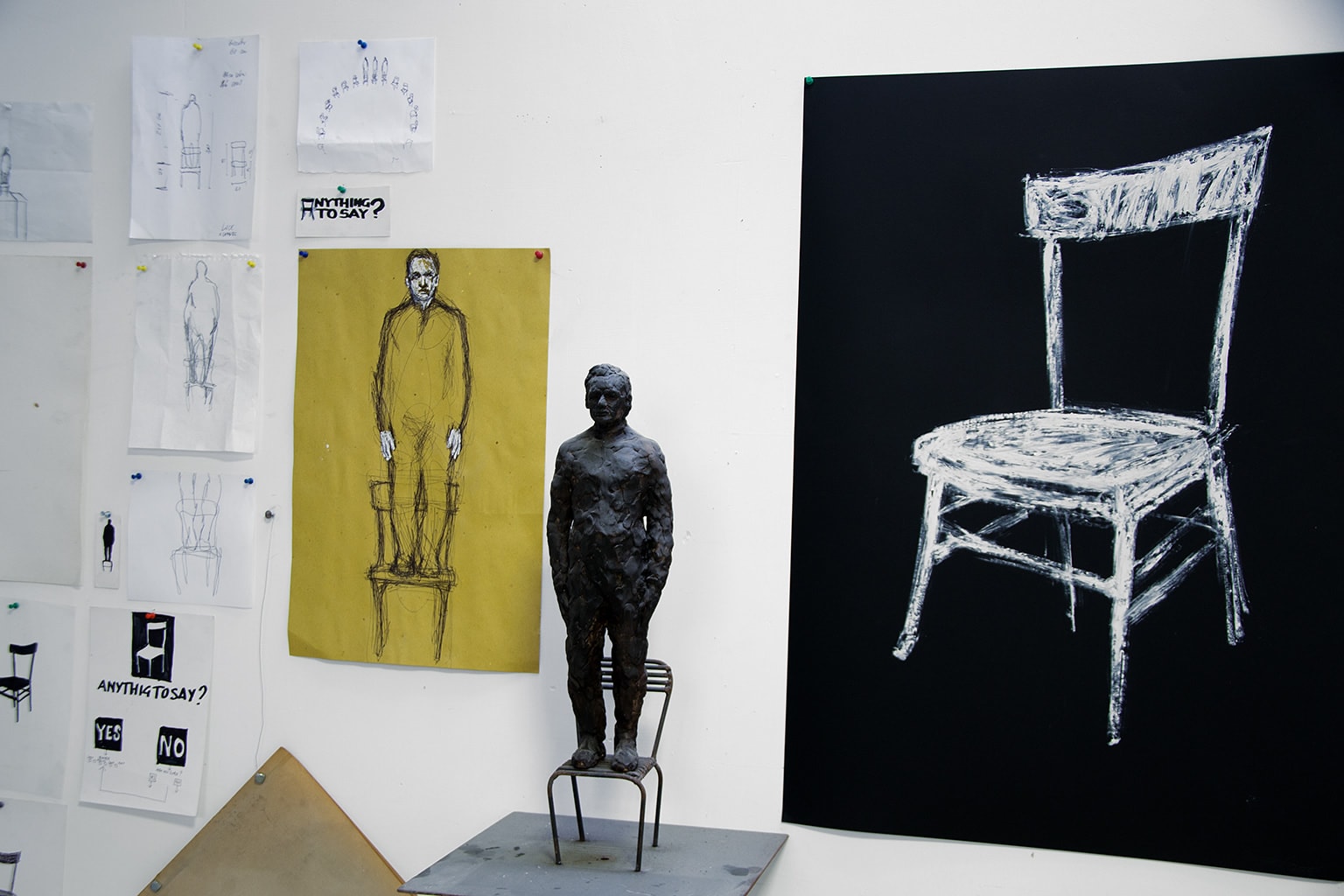 “Anything to say”