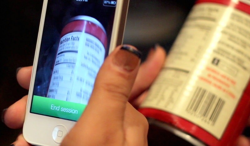 Context_Blind user close up