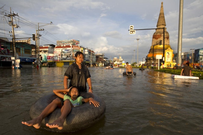 Floods Continue To Ravage Parts Of Thailand