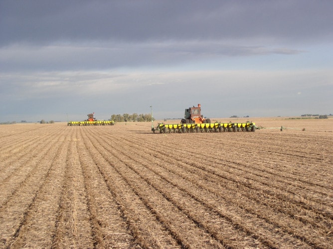 Water Born Soil Erosion, Conventional Tillage