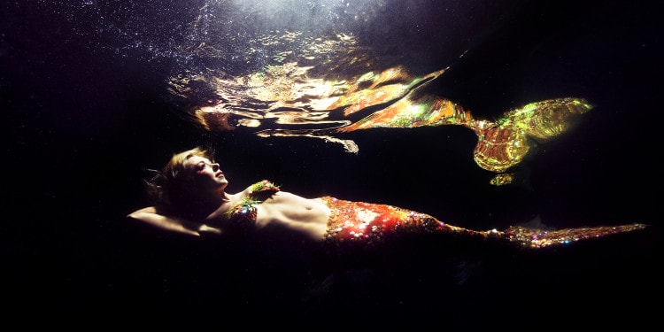 Underwater with Hannah the Mermaid