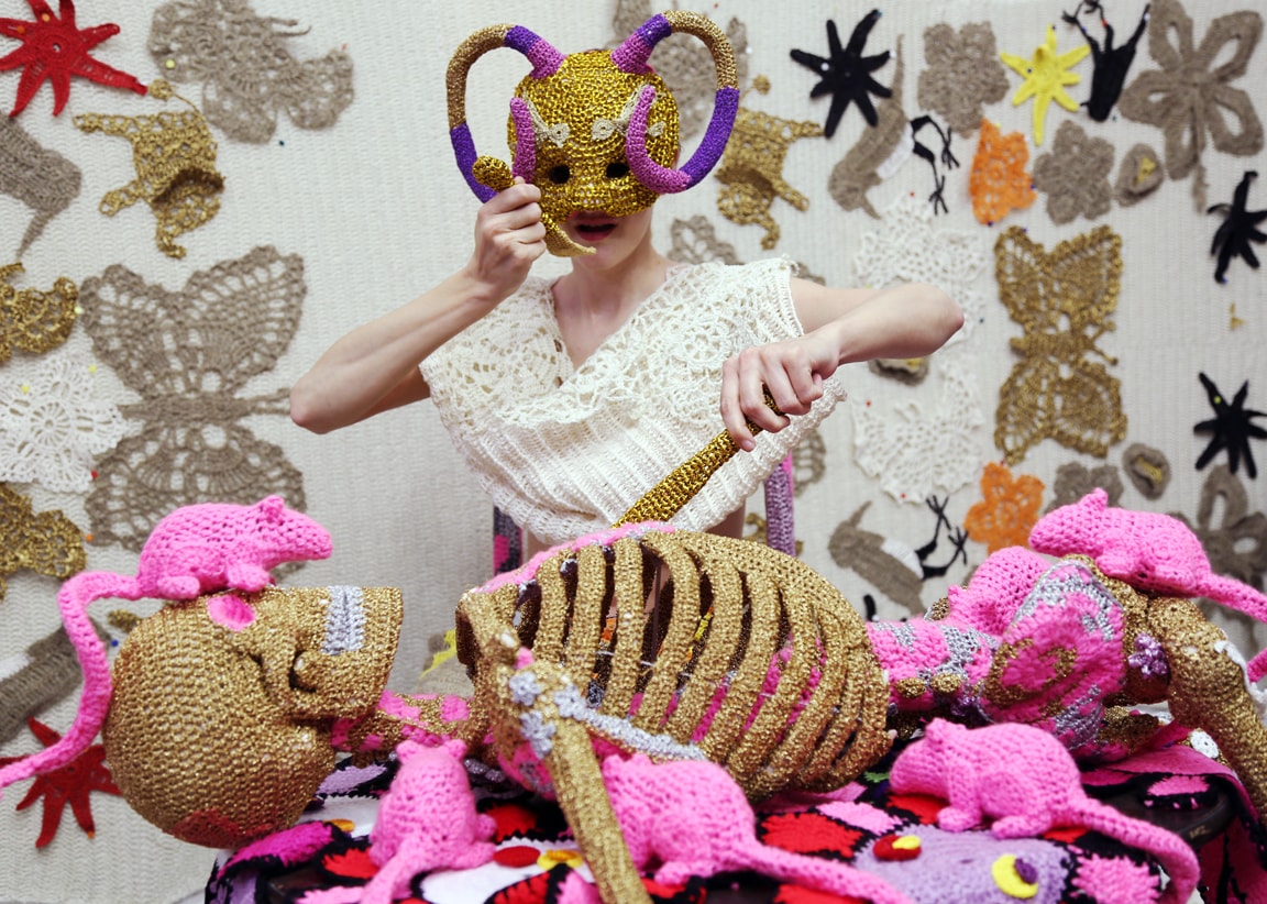 Crocheted Art with Olek