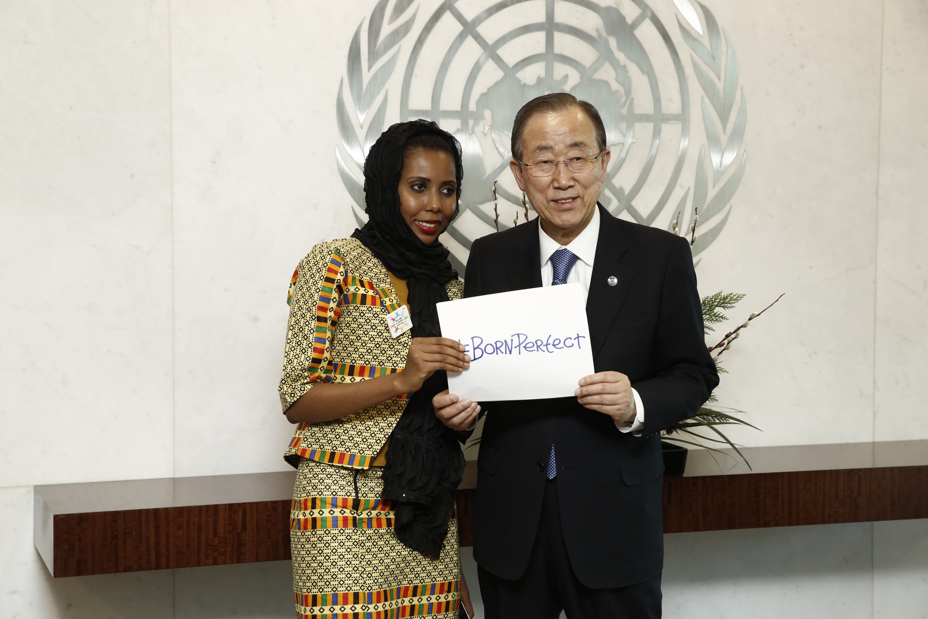 SG Photo op with Jaha Dukureh