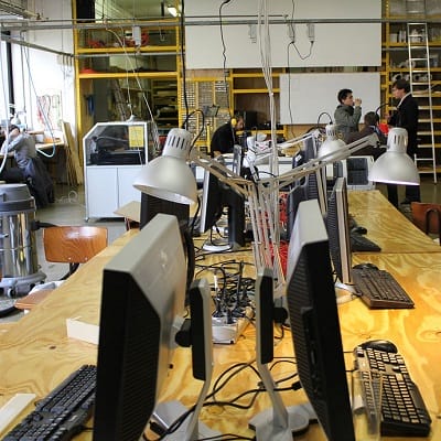 In the photo: creator spaces in the UK. Photo credits: Nesta