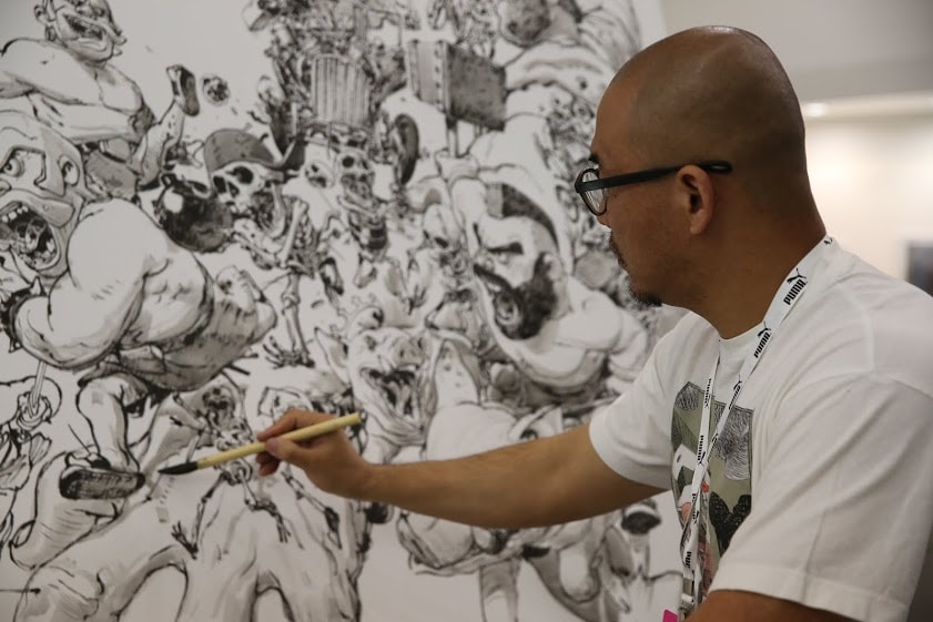 Drawing Freestyle with Kim Jung Gi