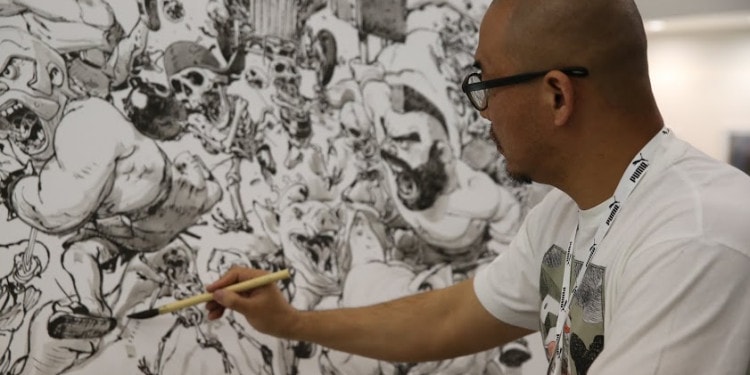 Drawing Freestyle with Kim Jung Gi