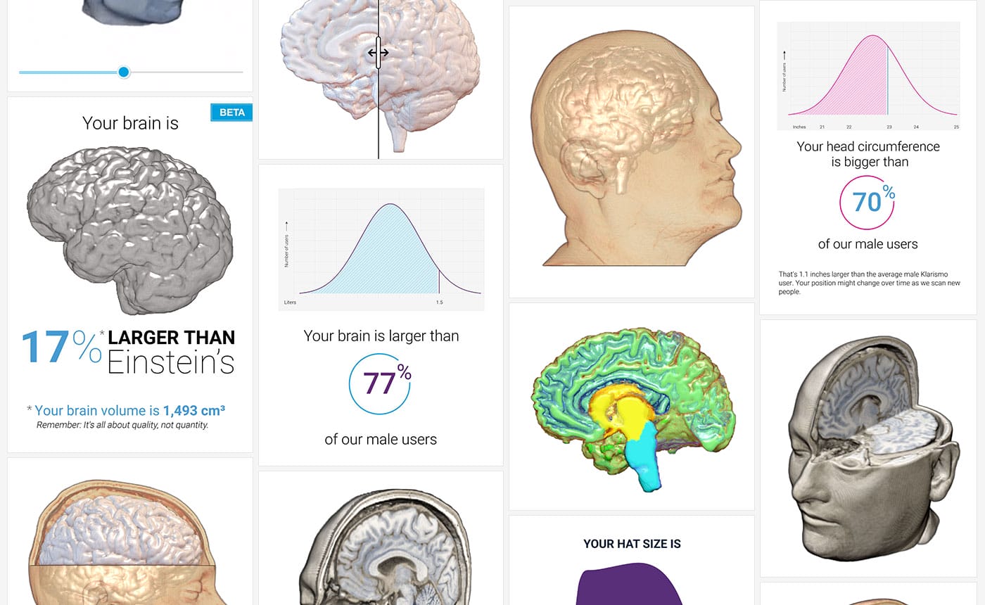 KLARISMO: 3D Visualizations of Your Body