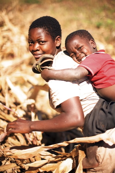 Malawi, June 2010 Landlocked Malawi, which is currently ranked 164 out of 177 on the Human Development Index, is a low-income, food-deficient and least developed country with the majority of its population of 12 million living below the poverty line. WFP is working to connect farmers in Malawi to markets through the Purchase for Progress initiative. Purchase for Progress (P4P) is a pilot that seeks to ensure that food assistance in developing countries by WFP is part of the long-term solution to hunger by trying to connect smallholder farmers to markets. P4P will contribute to the efforts by the Malawi Government in its quest to eradicate poverty and improve the welfare of Malawians by increasing income and capacity of smallholder farmers to efficiently produce quality commodities beyond subsistence. The P4P project aims at strengthening the productive and marketing capacities of small and low-income farmers to enable them to take advantage of the marketing opportunities beyond WFP. WFPs entry point to improving low-income farmers access to markets is to create a platform of substantial and stable demand for food staples. Together with supply side investment and capacity building, the demand is to stimulate an increase in yields and increased volume of marketable surpluses. Photo: WFP/Charles Hatch-Barnwell *** Local Caption *** A female smallholder farmer working through the Malawian sun, seperating maize from their stalks.