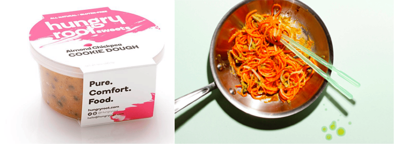 almond cookie and carrot pad thai