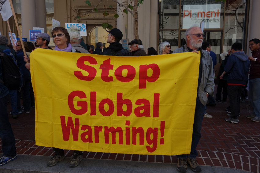 Protest-trump-climate change