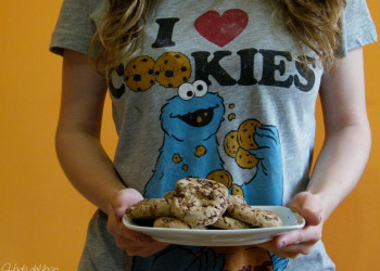Cookie Monster, Me Just Here for the Cookies T-Shirt