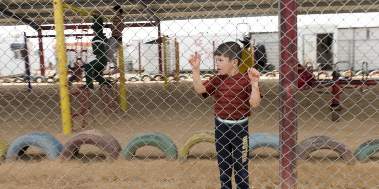 Zaatari Refugee Camp Impakter Borders