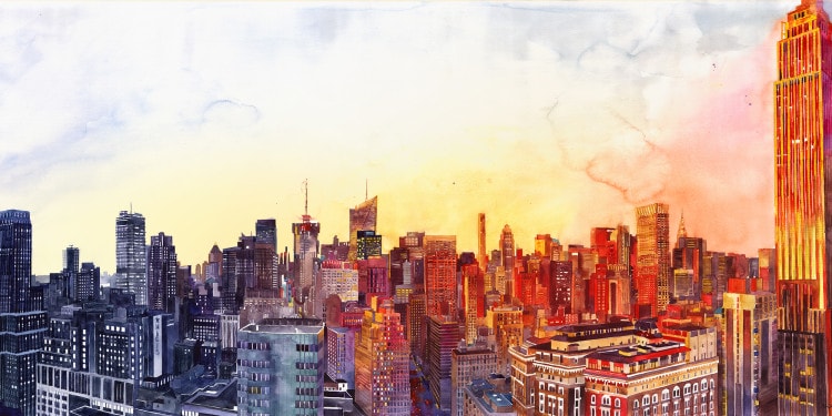 Watercolor Magic with Maja Wrońska