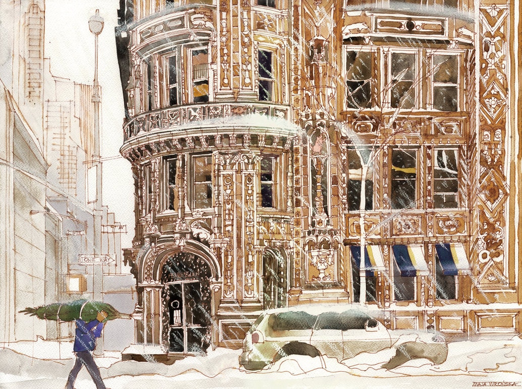 watercolor magic Maja Wrońska