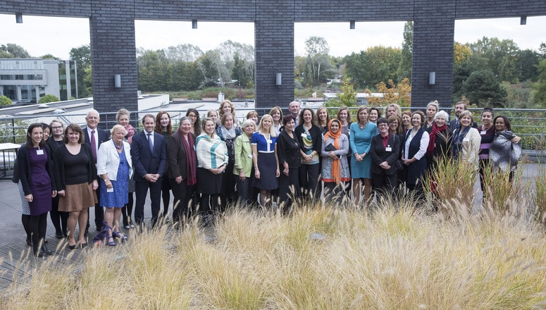 Portraits of participants at the First Annual Meeting of the NATO Civil Society Advisory Panel (CSAP) on Women, Peace and Security at Van Der Valk Hotel Brussels Airport 18 October 2016. Photo: Erik Luntang