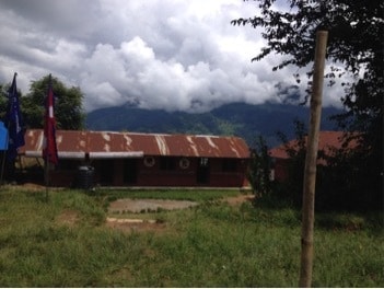 In the Photo: The Astam/Annapurna local public school. Photo Credit: Katherine Baxter