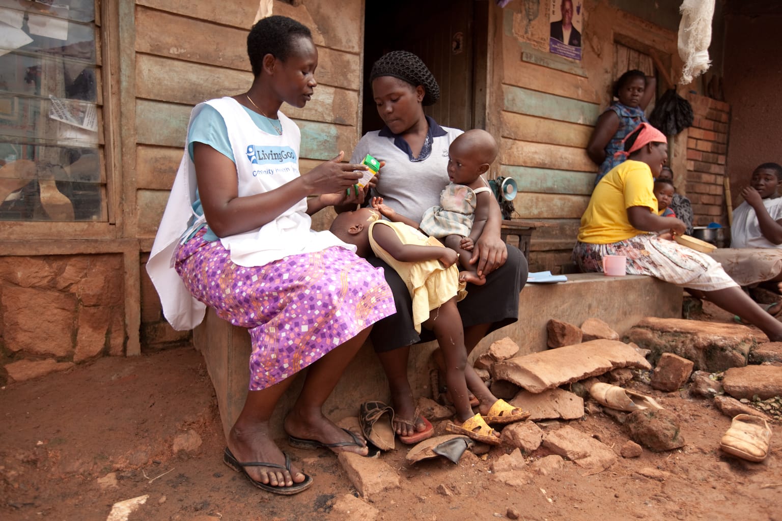 1CHP with mother and child