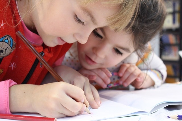 kids-girl-pencil-drawing-education-school-testing