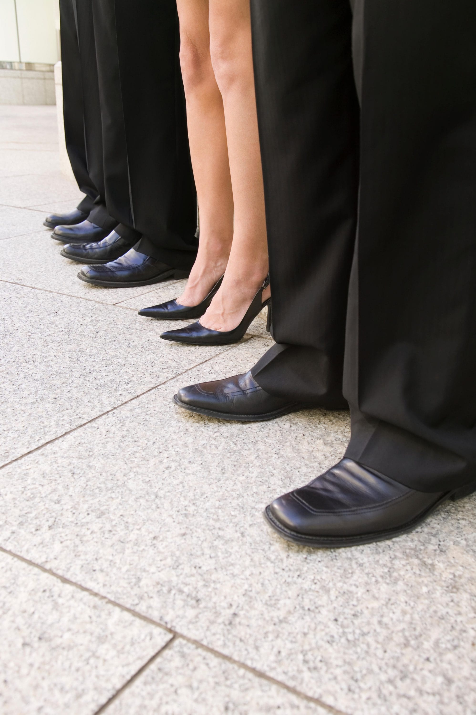 Legs of Business People