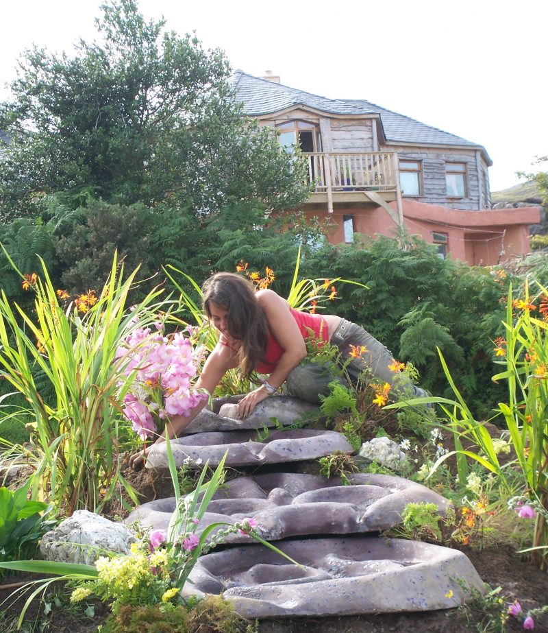 Vicki with flowforms