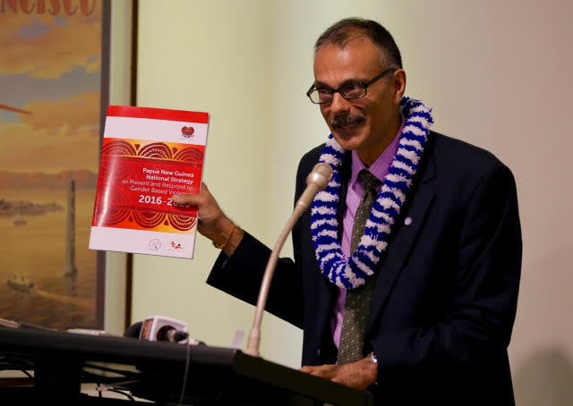 Roy Trivedy UN Resident Co-ordinator