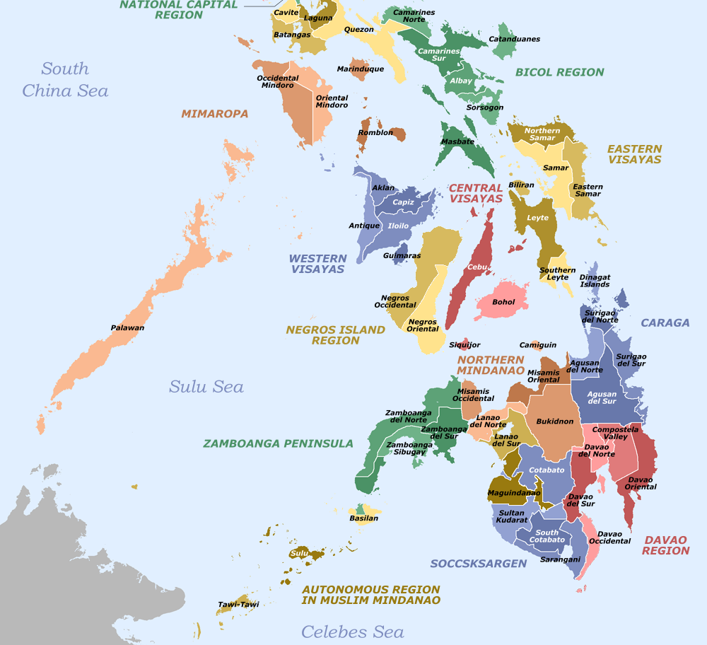 Mindanao Map and Marawi