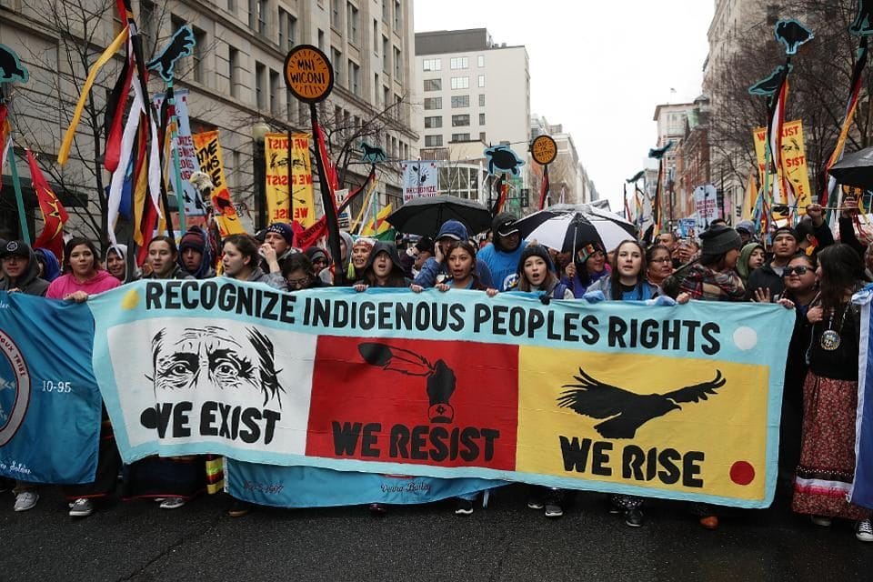 Native American advocacy for treaty rights