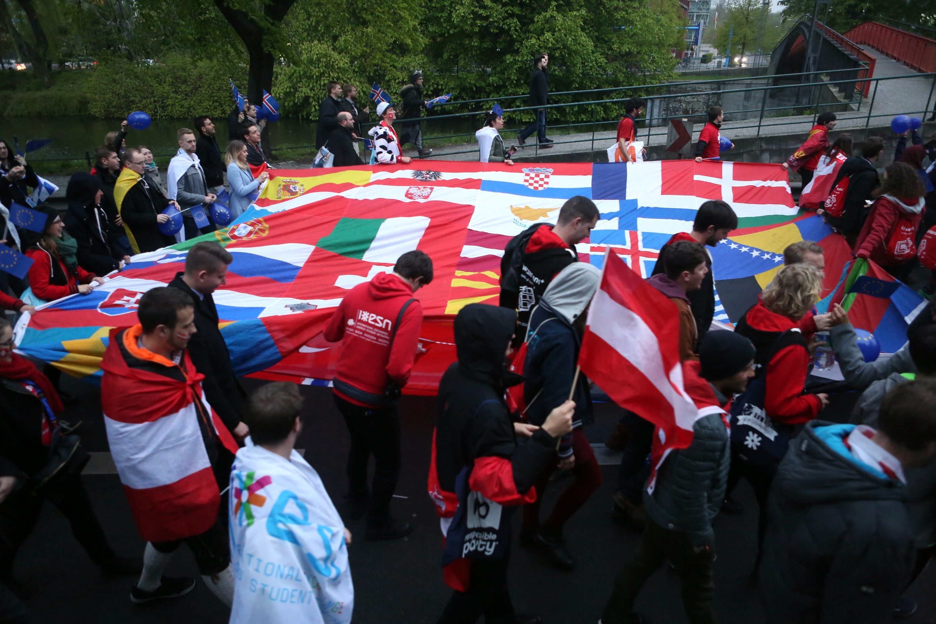 The 2017 Annual General Meeting of the Erasmus Student Network, in Berlin