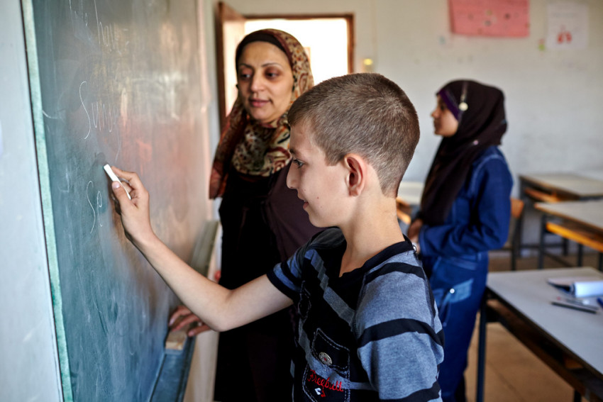 syrian refugees education