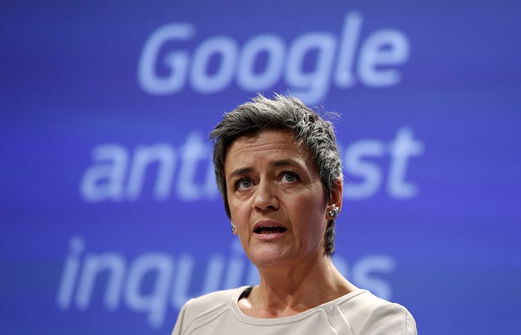 European Competition Commissioner Margrethe Vestager