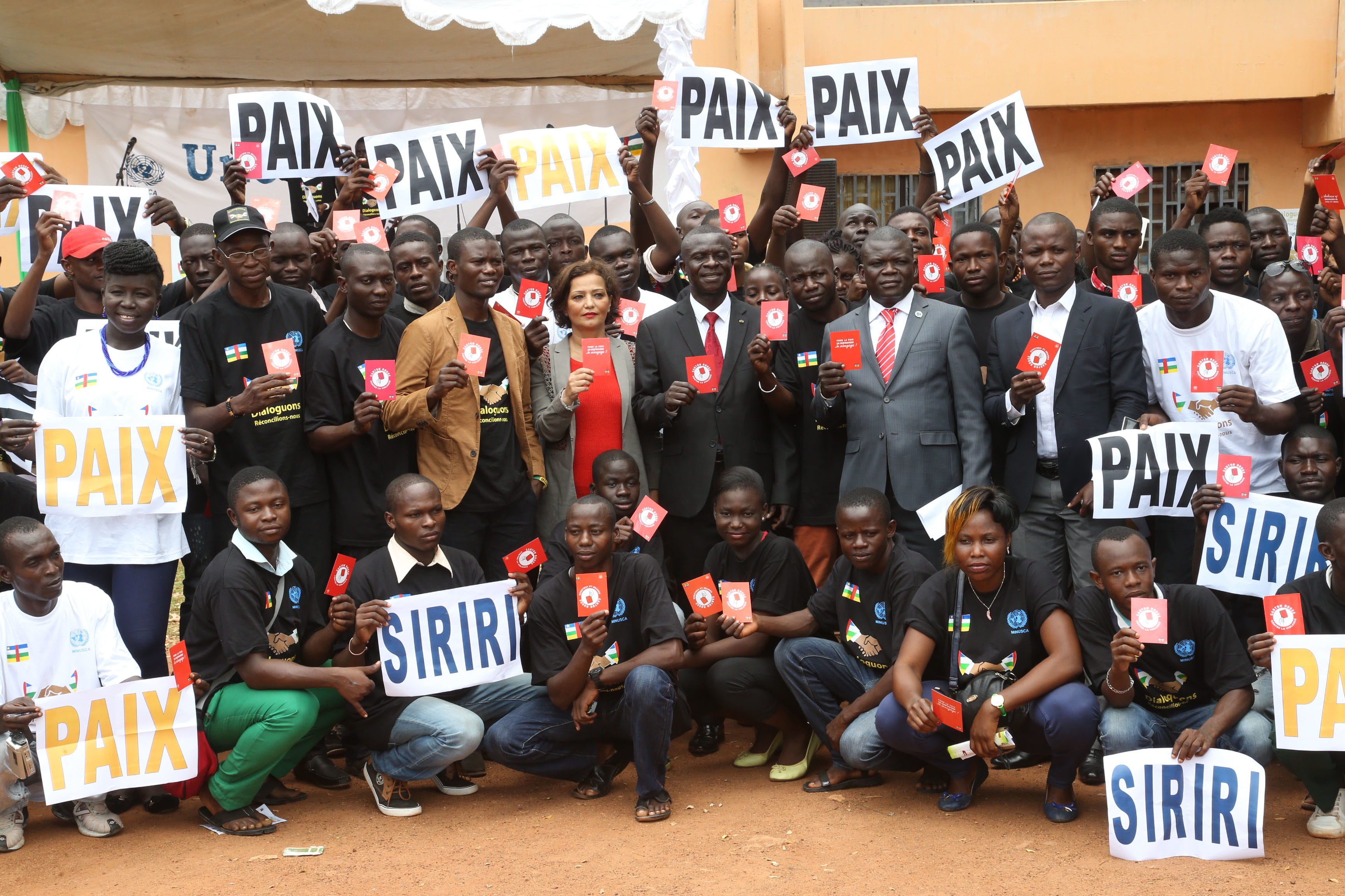 International day of peace in car