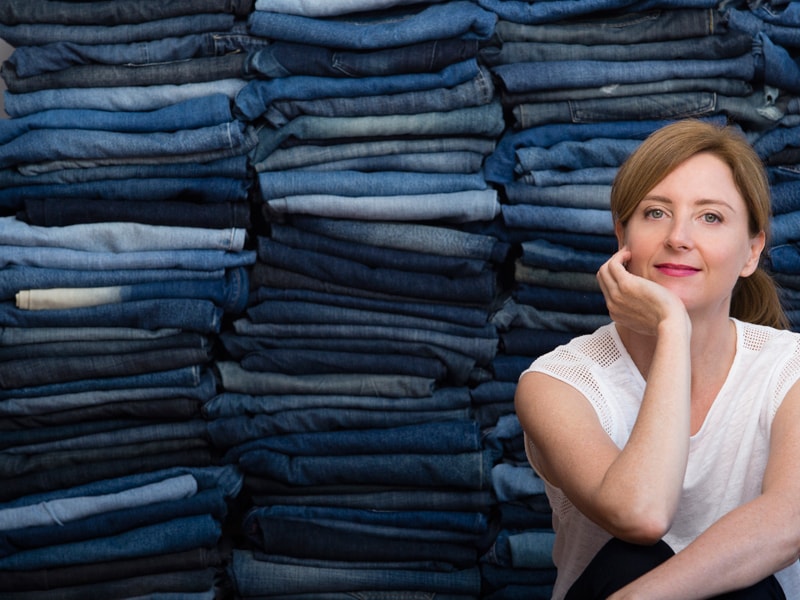 JEANBAG: Denim waste re-tailored