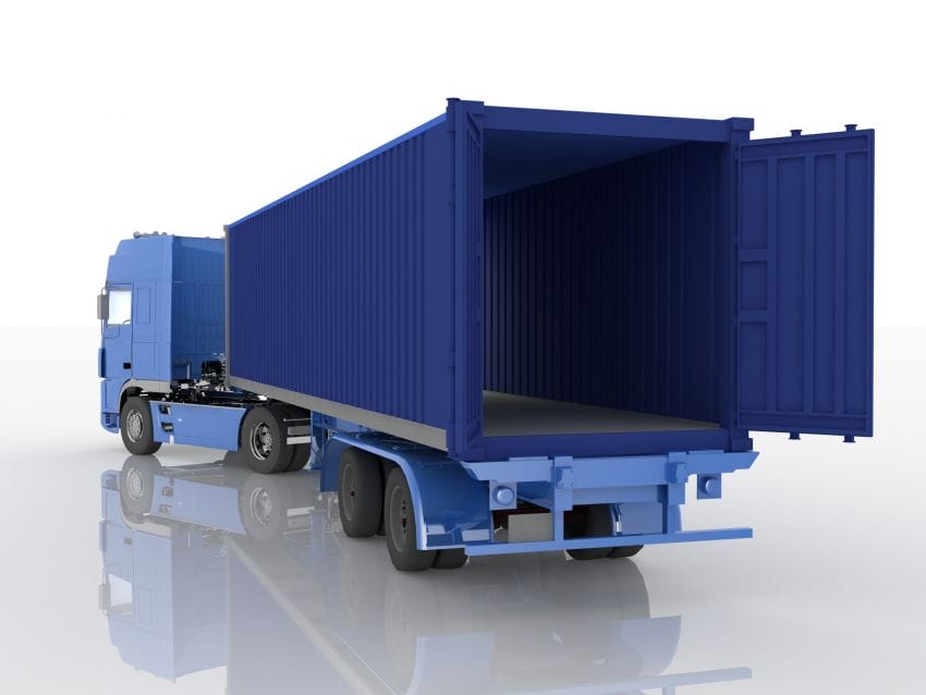 Shuuterstock (Empty truck)