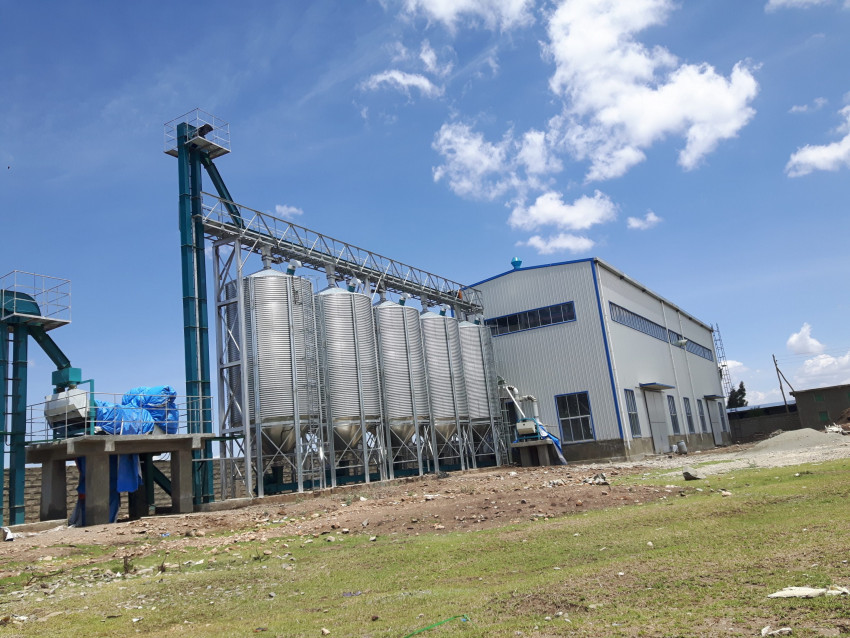 Raya Wakena cooperative grain processing plant Ethiopia