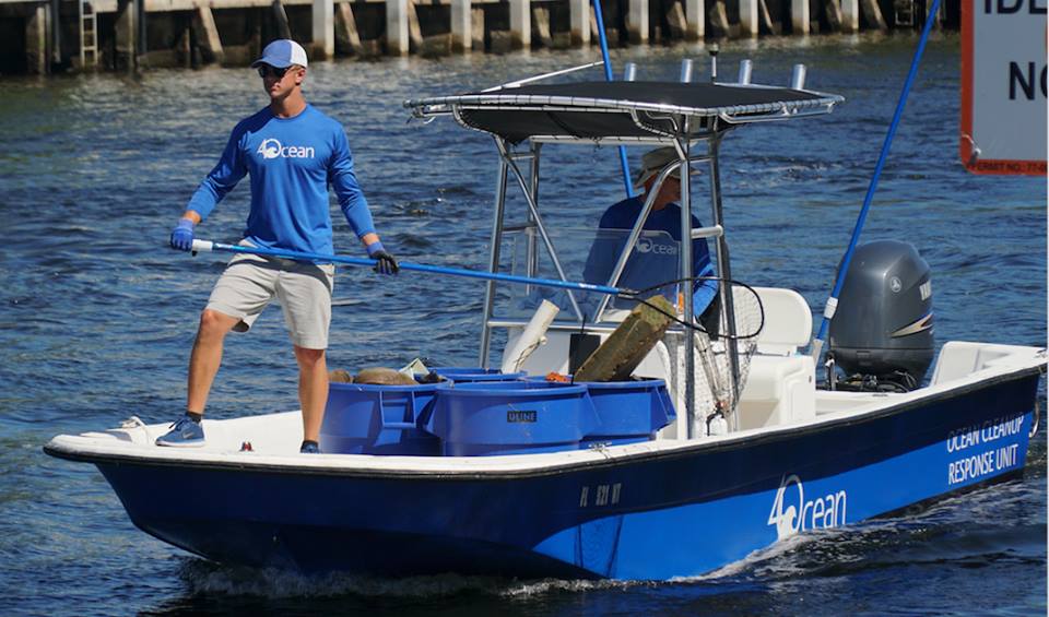 4Ocean: Pulling trash, a pound at a time