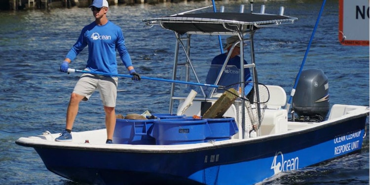 4Ocean: Pulling trash, a pound at a time