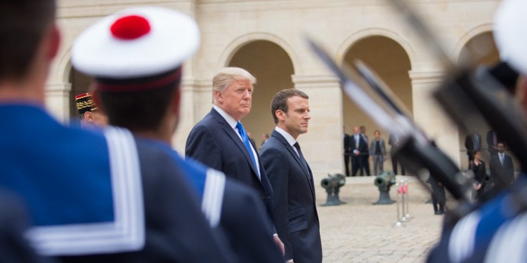 TRUMP WATCH: The United States and France Together Forever!