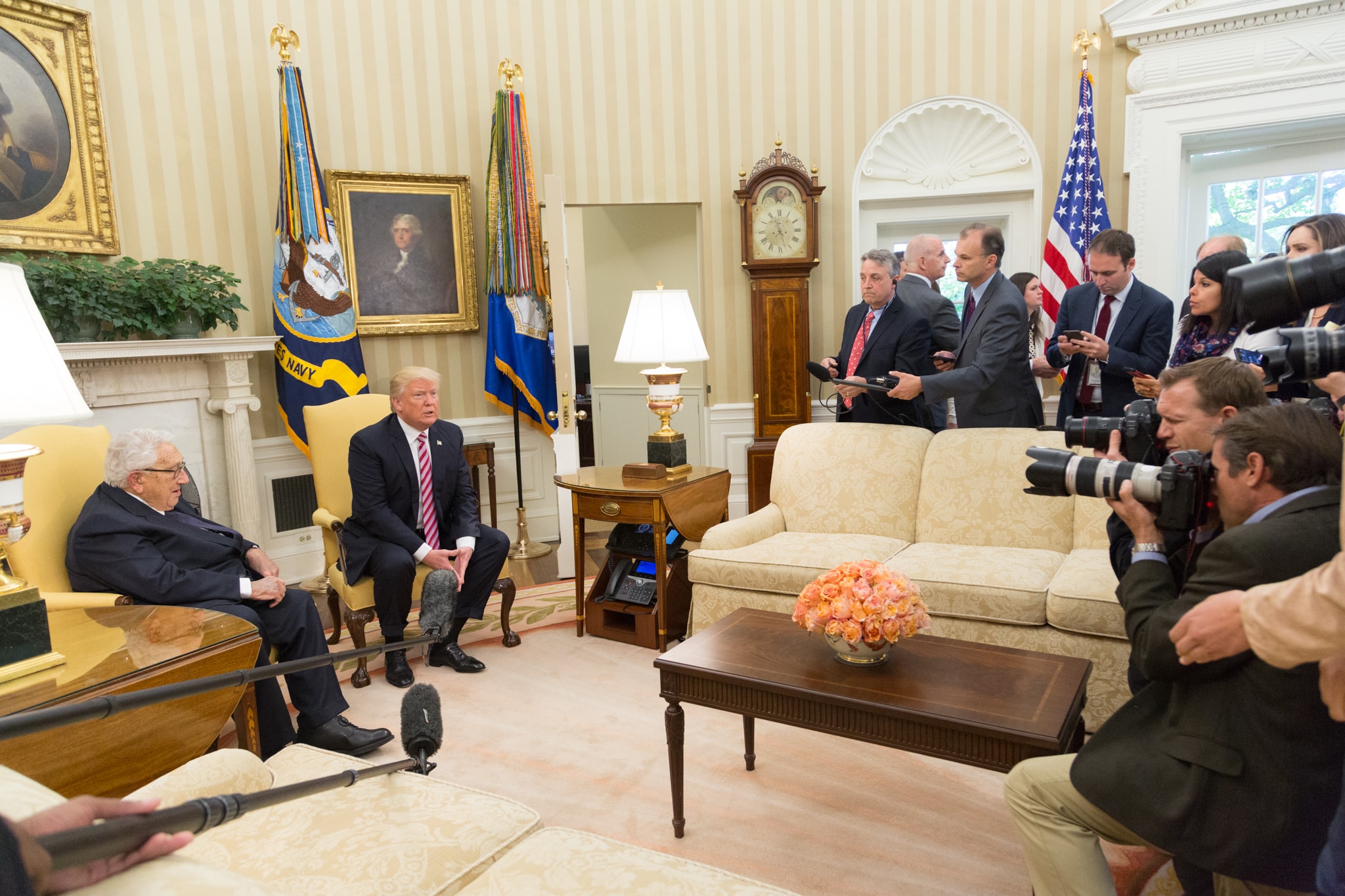 TRUMP WATCH: PRESIDENTIAL ON SYRIA, UNPRESIDENTIAL ON COMEY