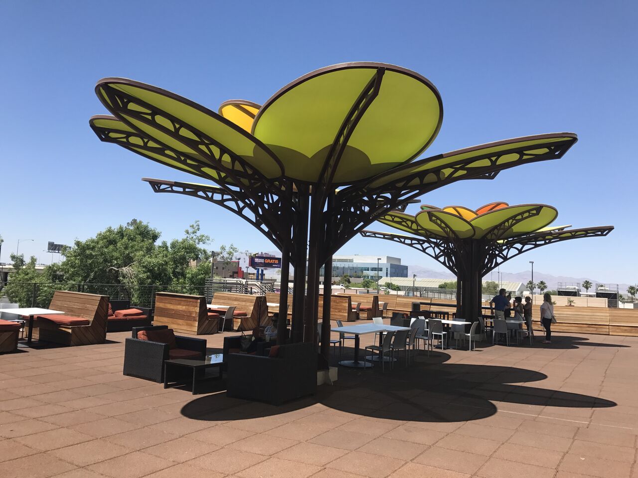 nature inspired shade structure