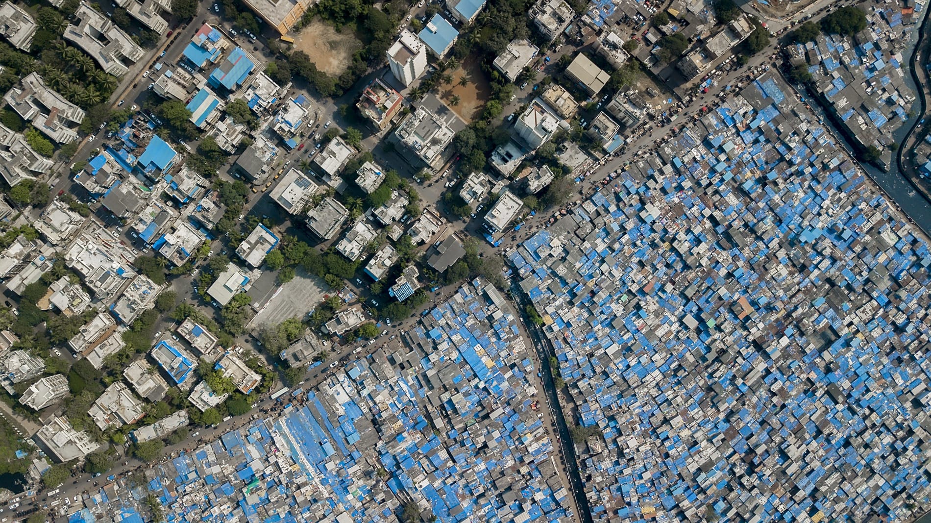 Unequal Scenes, Exploring Income Inequality Via Drone