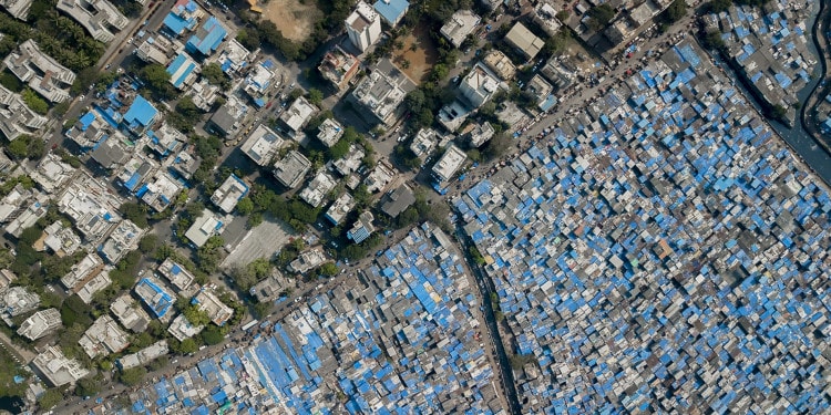 Unequal Scenes, Exploring Income Inequality Via Drone
