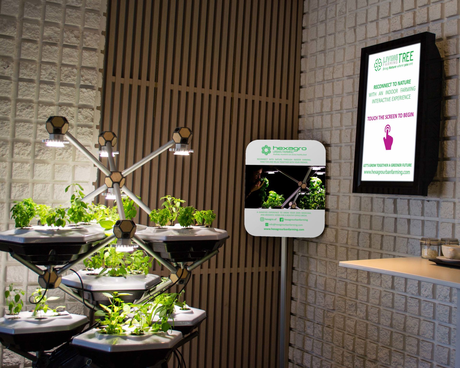 Hexagro's Living Farming Tree