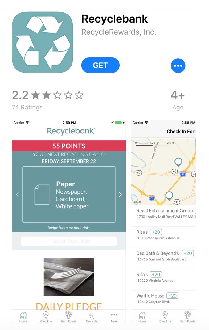 Recyclebank App