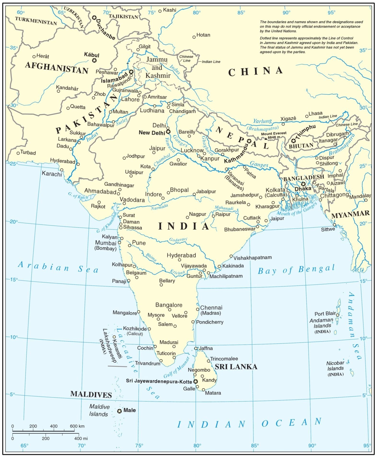 Transboundary Rivers Of South Asia The Case For Regional Water South Asia Map 1568x1900