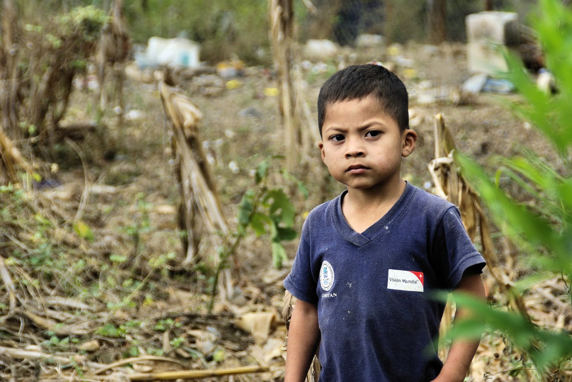 Rural guatemalan boy