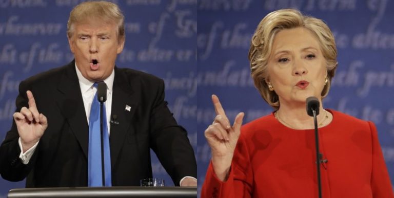 Clinton v Trump